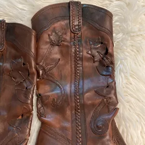 White Mountain, Santa Fe, Western CowboyBoots size 8.5 brown color thumbnail 15