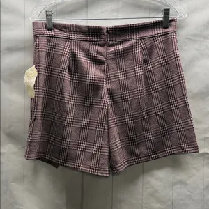Altar'd State NWT Burgundy Plaid Mini Skort thumbnail 4