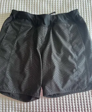 Title Nine Black Women's Athletic Shorts - Breathable Chevron Performance Size M thumbnail 1