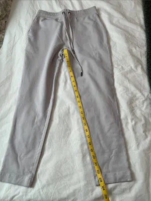 Banana Republic Light Taupe Drawstring Joggers thumbnail 6