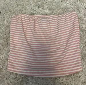 Striped Strapless Crop Multi thumbnail 1