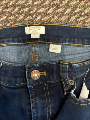Crew Dark Wash Skinny Jeans Size 29/30 thumbnail 2