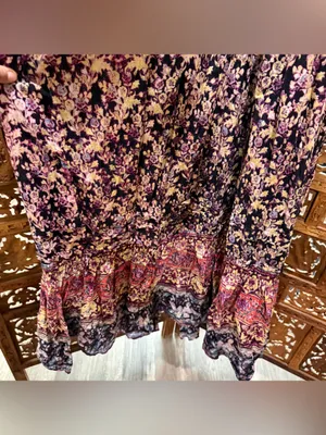 Free People Golden Hour Border Maxi Dress thumbnail 5