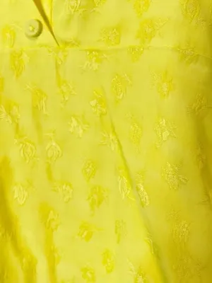 NWT A Loves A Womens Size XS Yellow Button Faux-Wrap Sleeveless Mini Dress NEW thumbnail 4