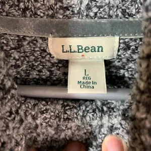 L.L. Bean wool blend turtle neck sweater‎ Gray Size L thumbnail 7