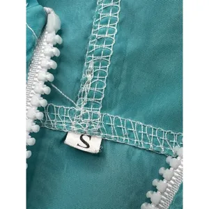 Neon 80s Colorblock Windbreaker Jumpsuit Womens Small Retro Pink Teal Zip Up thumbnail 3