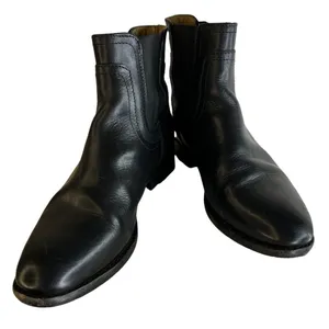 Frye‎ Black Leather Booties thumbnail 8