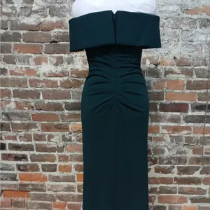 Xscape Formal Evening Gown Sz 4 Green Wedding Guest Party Mother of Bride Prom thumbnail 8