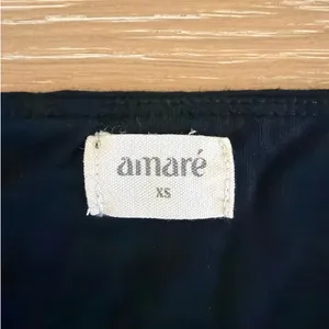 Amaré Tube Top Bamboo Alaia Size XS Black thumbnail 2