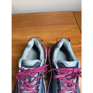 Hoka One One Bondi 5 Shoes Women Size 8.5 Blue Magenta Sneakers Cushioned thumbnail 5
