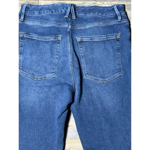 Good American Good Legs Ankle Skinny Jeans‎ Distressed Raw Hem Blue 10/30 Sassy thumbnail 10