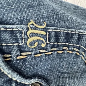 Miss Me Boot Jeans Women’s Size 28 JW5078B5 Embellished Rhinestones Low Rise thumbnail 10
