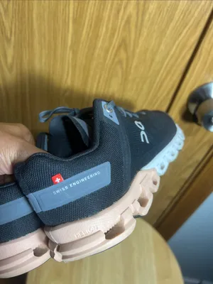 On Running Black Athletic Shoes with Pink Accents thumbnail 8