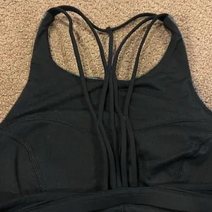 Lululemon Women’s Grey Raise the Barre Tank Top with Strappy Built in Sports Bra thumbnail 4