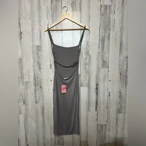 Midi dress Silver thumbnail 5