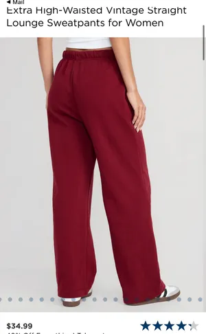 wide leg sweatpants thumbnail 2