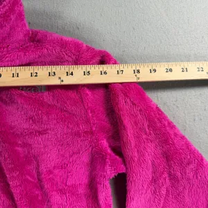 Y2k The North Face Girls Osito Jacket Pink Full Zip Size Large 14/16 or Women XS thumbnail 4