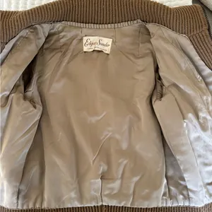 Vintage Camel Mink Fur Jacket Size M thumbnail 3