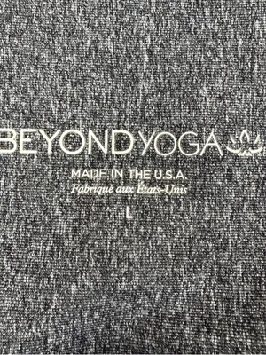 Beyond Yoga Alloy Ombre Leggings L Gray Rose Gold Metallic High Rise NWOT thumbnail 8
