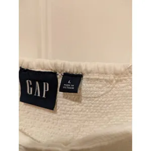 Gap Linen Blend Dress Womens Large White thumbnail 6