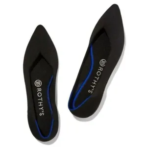 ✨Rothy’s Women's The Point II Black Sz 9 Flats✨ thumbnail 2