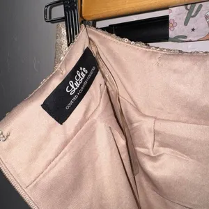 Lulus Rose Gold Sequins Mermaid Skirt XS thumbnail 8