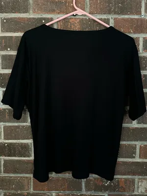 Vintage Black Ribbed Women’s Tennessee Volunteers Top thumbnail 5