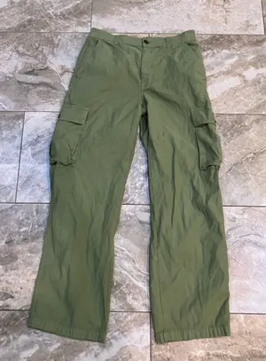 Womens Madewell green Cargo Pants Size 27 thumbnail 1