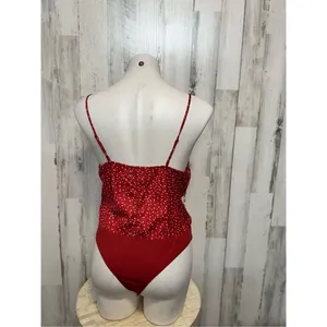 Trixxi red bodysuit size medium thumbnail 6
