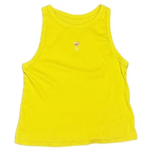A New Day Slim Fit Yellow Tank Top Women's Large thumbnail 3