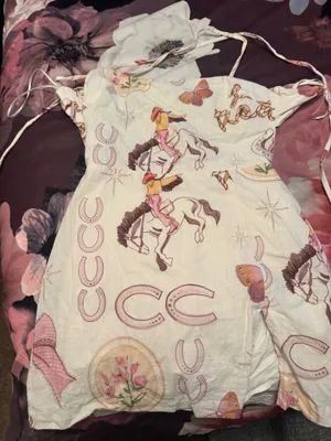 Cowboy dress White thumbnail 1