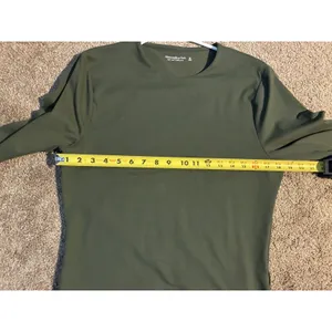 Abercrombie & Fitch Soft A&F Olive Green Long Sleeve Bodysuit Seamless XL thumbnail 8
