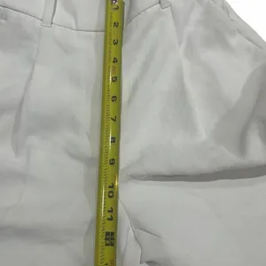 Aritzia Wilfred White High-Waisted Pleated Trousers thumbnail 2
