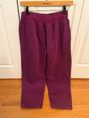 Free People Movement Final Call Sweatpants in Deep Mulberry thumbnail 3