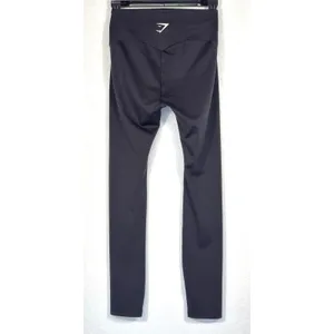 Gymshark Everyday V Waistband Black 7/8 Leggings Women’s Waist 24.5 thumbnail 2