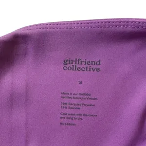 Girlfriend Collective Purple Cycling Shorts Women's Size Small | 40-6 thumbnail 3