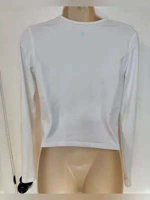 Lot of 2 CRZ YOGA Cloud Jersey Button Cardigans Size S White & Mojave Tan thumbnail 9