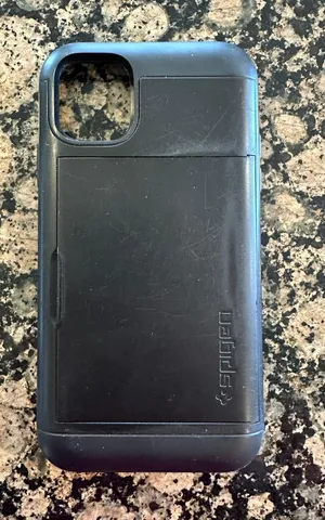 Slim Armor CS Designed for iPhone 11 Case - Black thumbnail 1