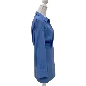 ✨Zara Blue Pleated Shirt Dress✨ thumbnail 10