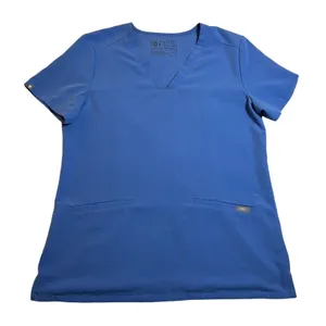 FIGS Technical Collection V-Neck Casma Three-Pocket Scrub Top Size Small thumbnail 1