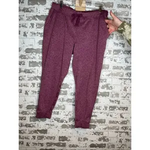 L. L. Bean | women purple jogger sweatpants thumbnail 8