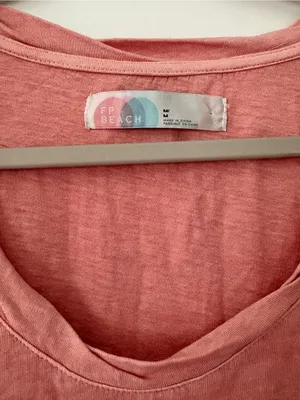 Free People Coral V-Neck Tunic thumbnail 4