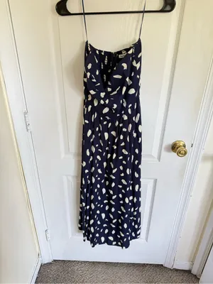 Reformation Abstract Print Aymeline Midi Dress thumbnail 5