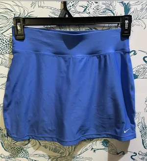 Nike Royal Blue Dri-FIT Athletic Skort thumbnail 1