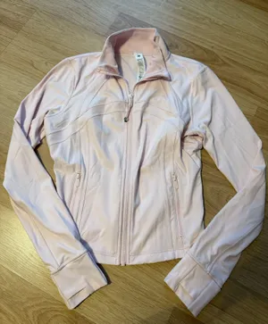 Lululemon Zip-Up Baby Pink thumbnail 1