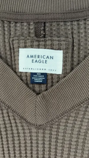 american eagle brown sweater thumbnail 3