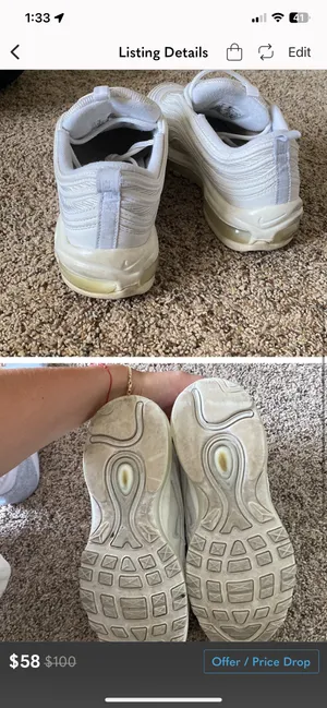 Nike Air Max 97 Triple White thumbnail 3