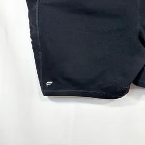 Fabletics Plus Size 3X Shorts Power Hold Side Pockets Solid Black High Rise 1193 thumbnail 3