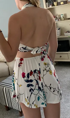Blue Blush Matching Floral Set thumbnail 4