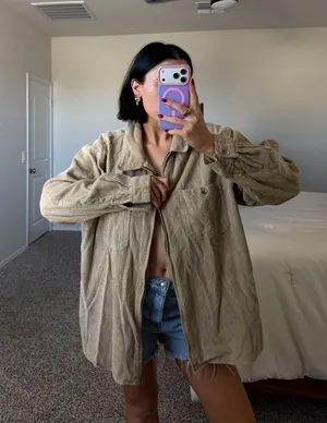Vintage ribbed jacket thumbnail 1